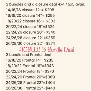 Hair bundles natural Black or dyed by choice